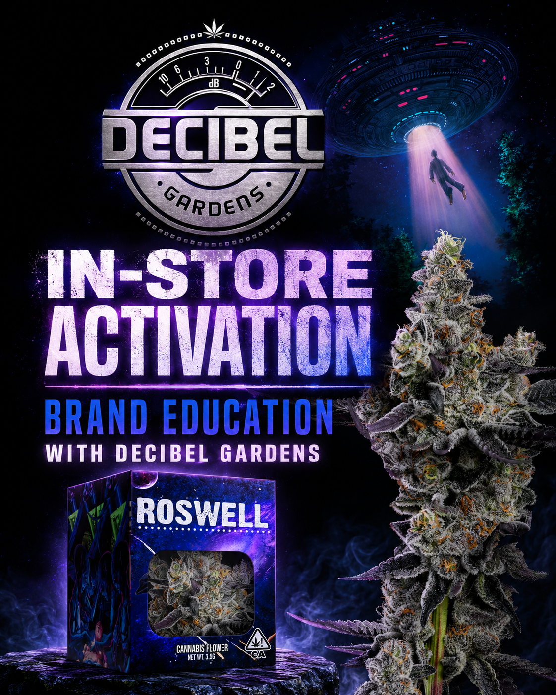 Brand PAD with Decibel Gardens: Cannabis Activation at Sessions by the Bay