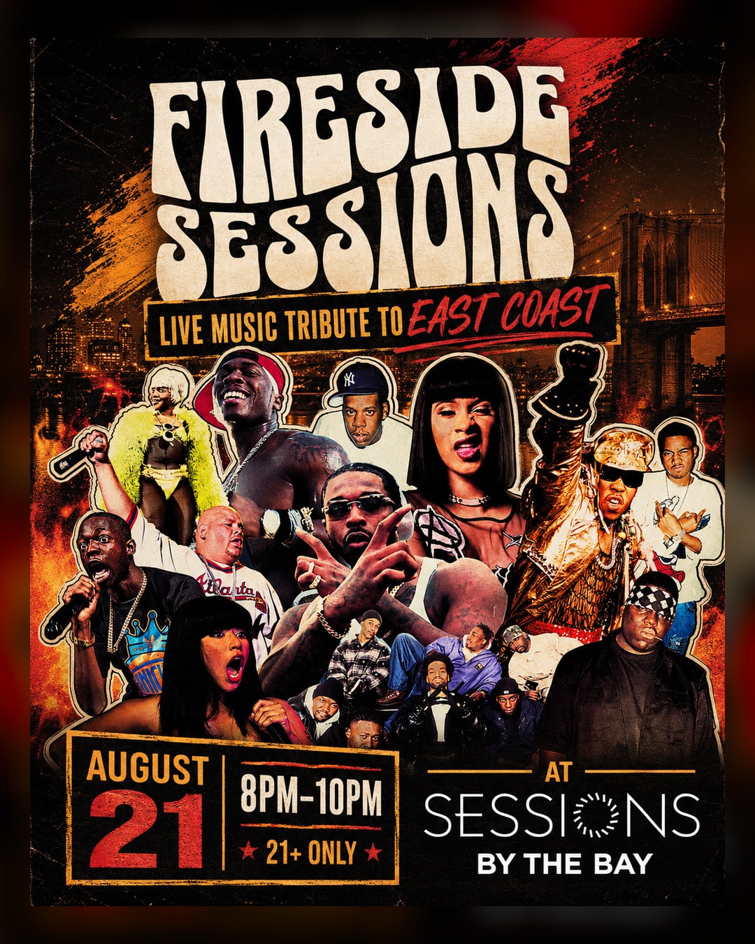 Fireside Sessions: Live Music Tribute Show with Soma Rosa at Sessions by the Bay