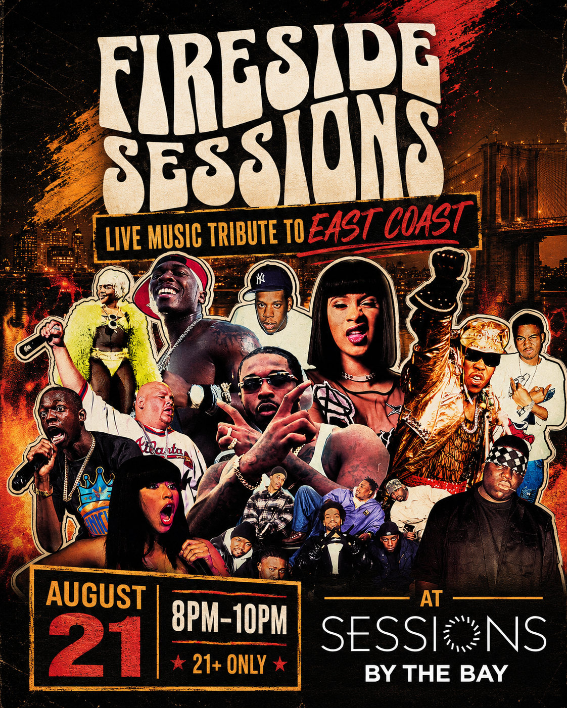 Fireside Sessions: Live Music Tribute Show with Soma Rosa at Sessions by the Bay