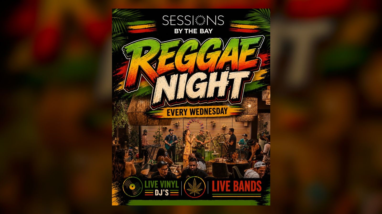 Reggae Wednesday: Weekly Roots and Reggae Night at Sessions by the Bay