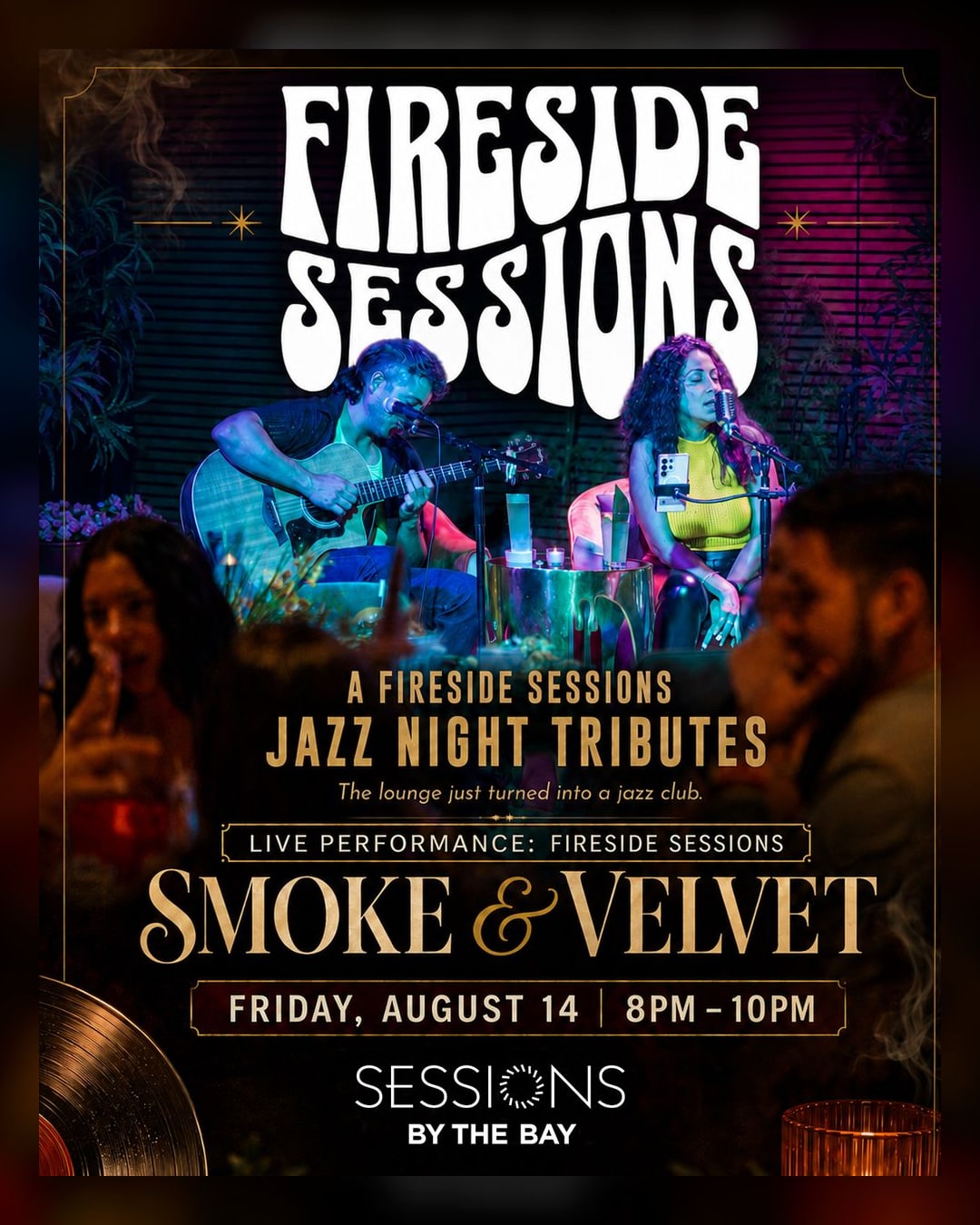 Fireside Sessions: Smoke & Velvet, Live Swing Jazz Night at Sessions by the Bay