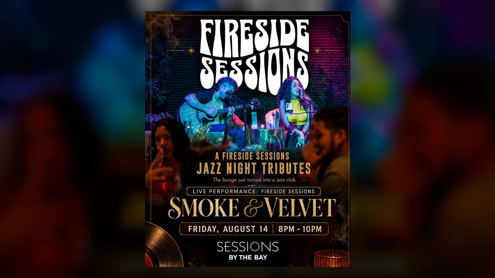 Fireside Sessions: Smoke & Velvet, Live Swing Jazz Night at Sessions by the Bay