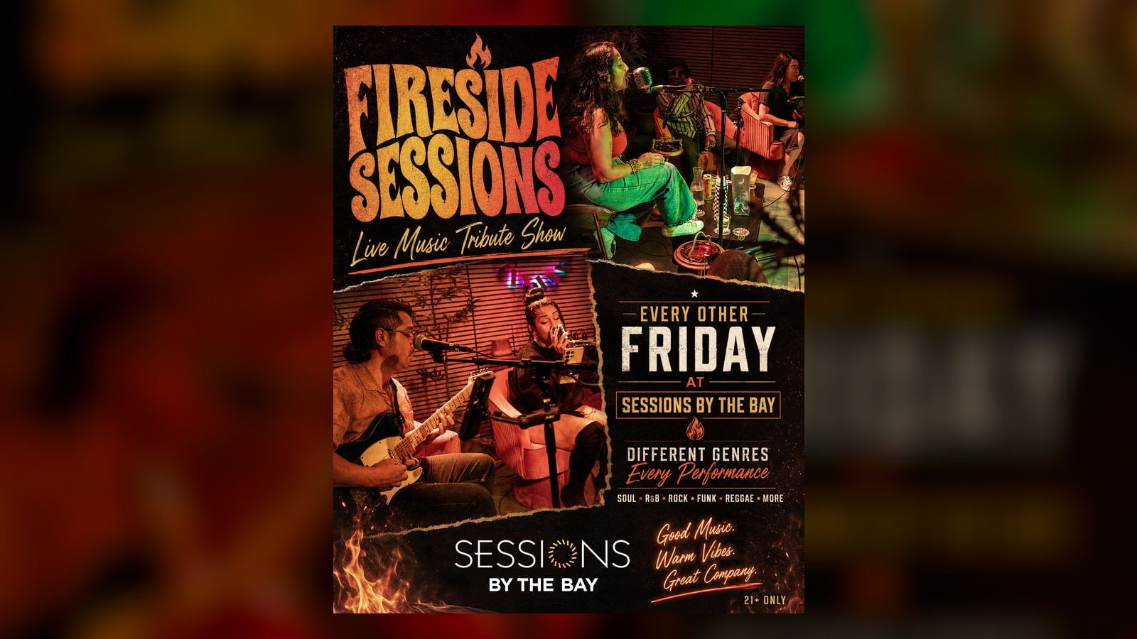 Fireside Sessions: Live Music Tribute Show at Sessions by the Bay