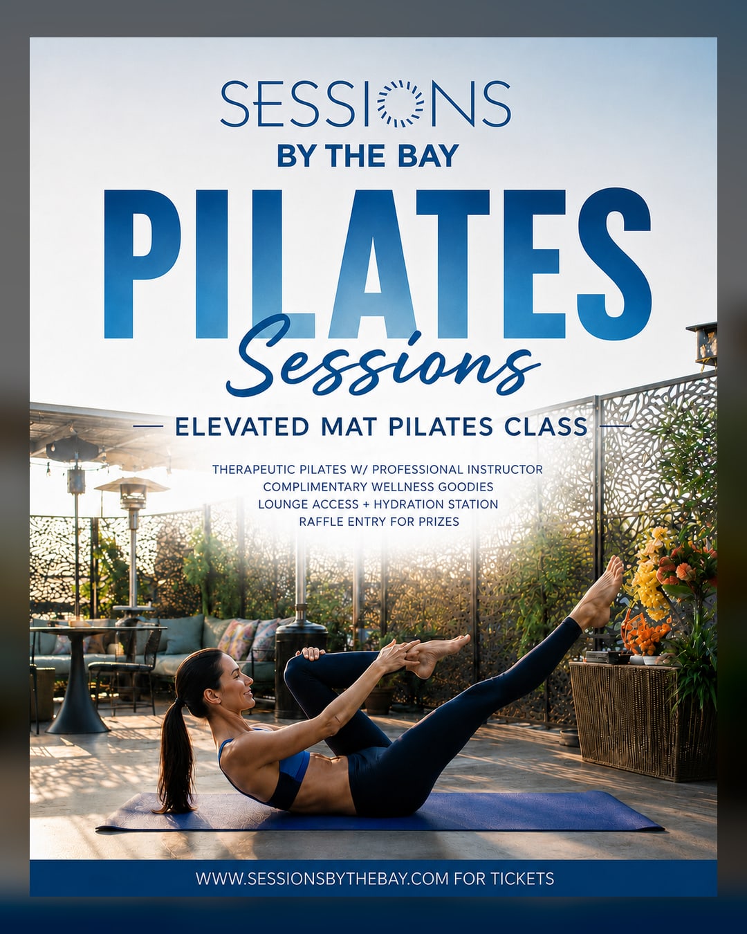 Self Care Sunday Pilates Sessions: Elevated Mat Pilates at Sessions by the Bay