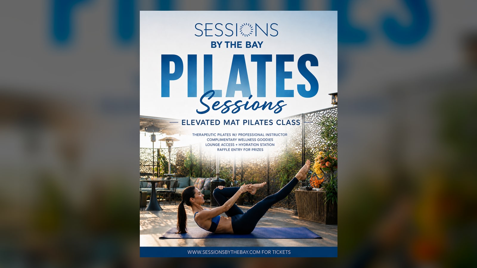 Self Care Sunday Pilates Sessions: Elevated Mat Pilates at Sessions by the Bay